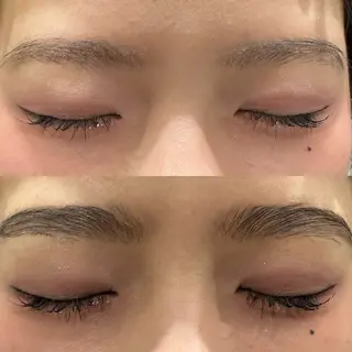 アイブロウ ブリーチ/艶カラー /縮毛矯正/みなのヘアスタイル