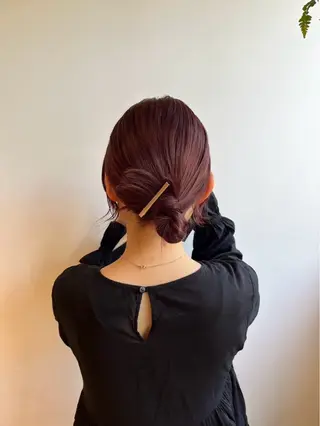 ミディアム カラー PARAISO南公園店所属・パライソ南公園店小嶋 さつきのヘアスタイル