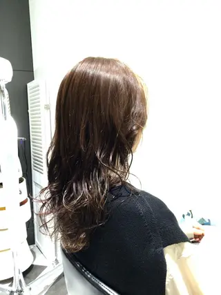 セミロング カラー ✨あなたのお悩み解消 美容師✨TOMOKAのヘアスタイル
