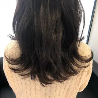 セミロング GLROW haruhiのヘアスタイル