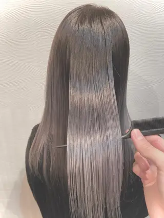 セミロング カラー 🦉静かに過ごしたい 方、個室席🦉タナカのヘアスタイル