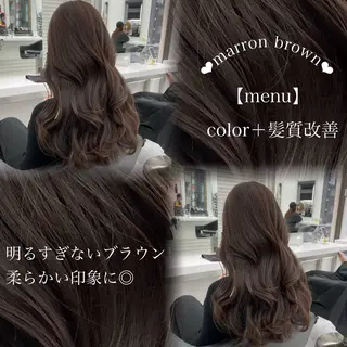 ロング カラー 🤍レイヤー/顔周り /hirari🤍のヘアスタイル