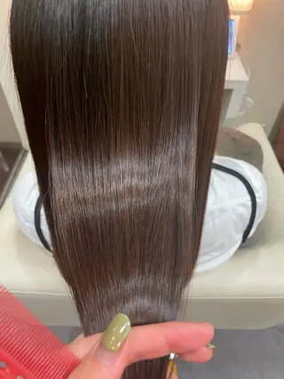 ロング 杉山 夏音のヘアスタイル