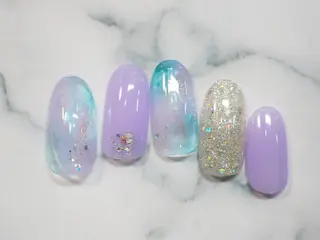 ネイル トップネイリスト Ribbon立川店のネイルデザイン