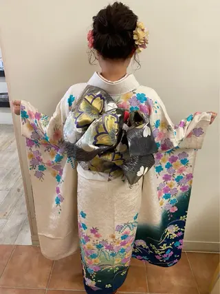 ヘアアレンジ 荒島 由佳のヘアスタイル