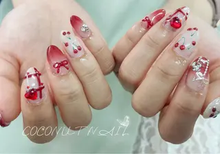 ネイル 神田 ココナッツのネイルデザイン