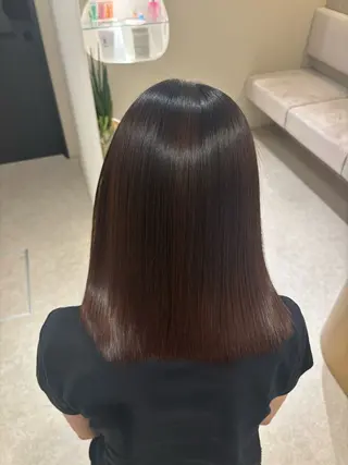 ミディアム 篠崎 加奈のヘアスタイル