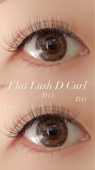 マツエク・マツパ Tripod所属・Tripod しおんのマツエク・マツパデザイン