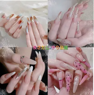 ネイル ラベンダーネイルサロン所属・日暮里♡研修生 チクさん（一同）のネイルデザイン