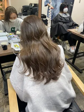 セミロング DopeLIT モデル募集中のヘアスタイル