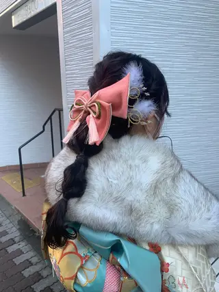 ヘアアレンジ 🩰モテ艶girly ヘア🪽彩香‎🪡⟡のヘアスタイル