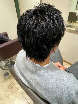 カラー かすみ  ︎︎のヘアスタイル