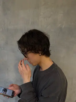 メンズ cieca所属・カットモデル募集中 大原龍のヘアスタイル