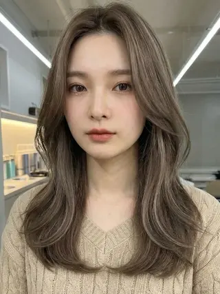 ロング カラー 🌛ダブルカラー 🌜SAYAKAのヘアスタイル