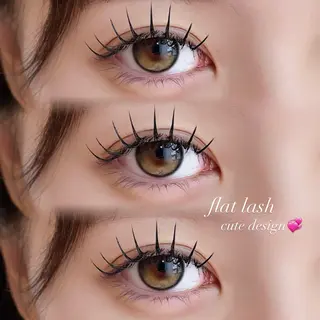 マツエク・マツパ CreBiA🩶 cocoroのマツエク・マツパデザイン