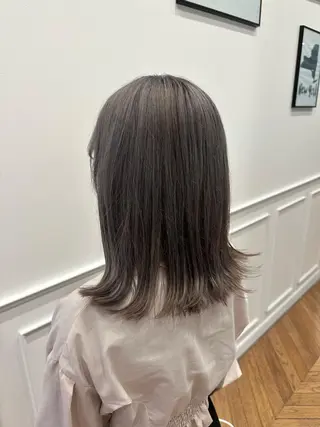 ミディアム KO コウ 【SARA 新宮店】のヘアスタイル