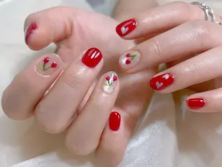 ネイル 🎀ネイルサロン エクラYUI🎀のネイルデザイン
