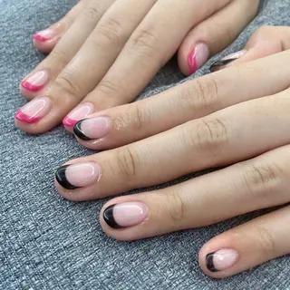 ショート ネイル 酒井 七緒子のネイルデザイン