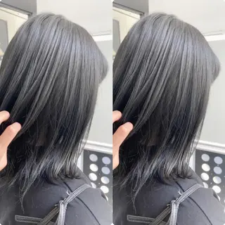 カラー miu .のヘアスタイル