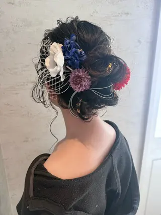 ヘアアレンジ 女性に人気♪ はやしほのかのヘアスタイル