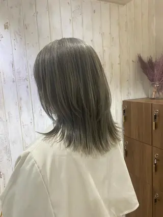 ミディアム 片桐 大介のヘアスタイル