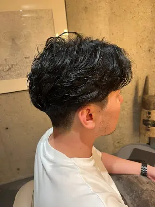 メンズ メンズカット【平尾 高宮】永井駿祐のヘアスタイル