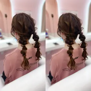 ヘアアレンジ 量産型ヘアメ🎀 nonokaのヘアスタイル