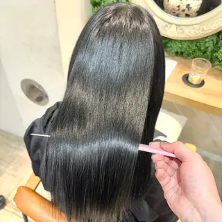 セミロング ボブ職人/ボブ縮毛 髪質改善のヘアスタイル