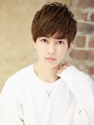 カラー パーマ メンズ Soleria /ソレリア所属・Soleria 田中慎一のヘアスタイル