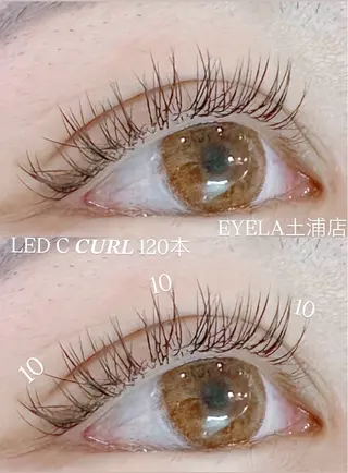 マツエク・マツパ EYELA 土浦店 幕内のマツエク・マツパデザイン