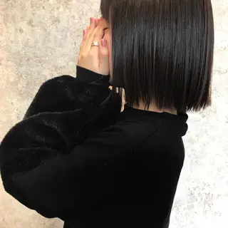 ミディアム HARUNA🤍 大人ショートヘアのヘアスタイル