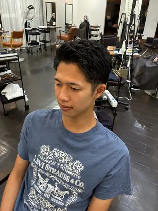 メンズ 🍒ᩚ名駅/艶髪 縮毛矯正/あゆ🍒ᩚのヘアスタイル