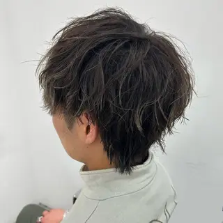パーマ メンズ 安達 脩人のヘアスタイル