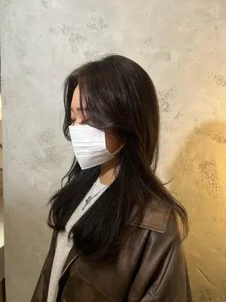 ロング カラー 森田 琴心のヘアスタイル