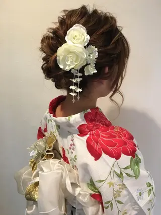 ヘアアレンジ 工藤 綾華のヘアスタイル