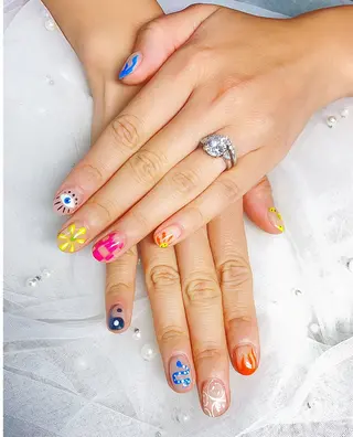 ネイル ラベンダー💖日暮里 ルル💖ネイルのネイルデザイン