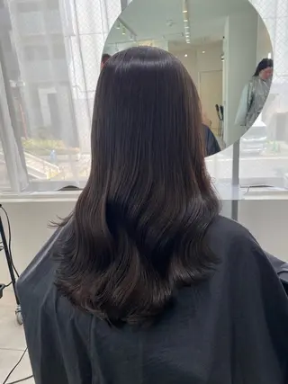 ロング 韓国/レイヤー/艶髪 ルキアのヘアスタイル