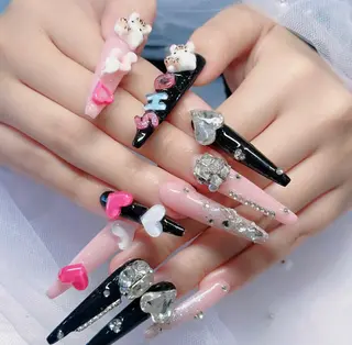 ネイル 波 なみのネイルデザイン