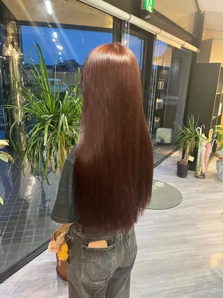 ロング alu所属・alu yuinaのヘアスタイル