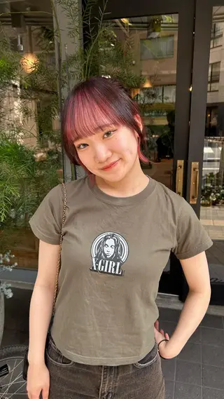 カラー 個性派ネイル シノのネイルデザイン