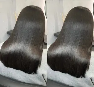 ロング カラー 新宿/髪質改善/ 縮毛矯正/松永ゆいのヘアスタイル