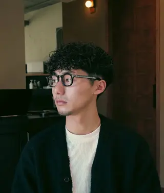 パーマ メンズ メンズカット✂️ パーマ🌀　サトエリのヘアスタイル