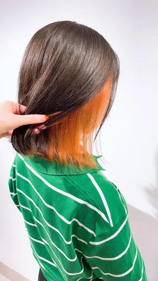 カラー 渋谷:インナーカラー ／🍒エリカ🍒のヘアスタイル