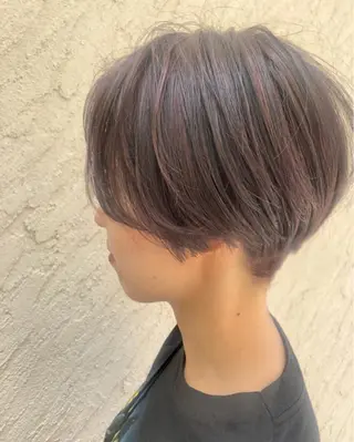 ショート 艶髪カラー✨ デジタルパーマ✨植松のヘアスタイル