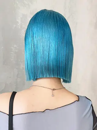 ミディアム カラー ITbyALBUM 八王子店のヘアスタイル