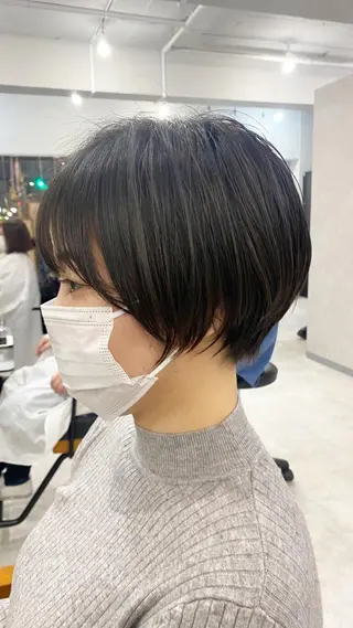 ショート カラー ⭐️ショート⭐️美髪 矯正⭐️水口陸のヘアスタイル