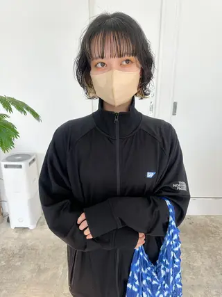 ショート カラー パーマ SALOWIN 名古屋所属・パーマ特化美容師 /丹羽舜太のヘアスタイル