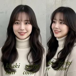 ロング カラー M.SLASH 辻 孝志のヘアスタイル