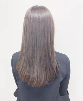 ロング カラー 色白に見える暗髪 梅田・増田のヘアスタイル