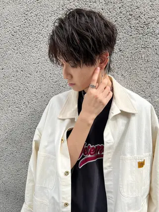 メンズ パーマ ⚡️札幌メンズ特化 ⚡️パーマの達人⚡️のヘアスタイル